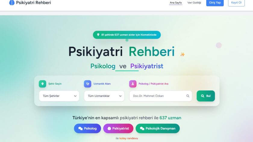 psikiyatri rehberi